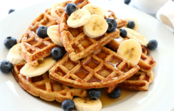 Oatmeal Banana Waffle Recipe